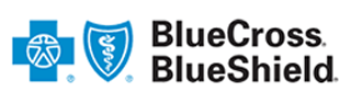 Logo Recognizing Brian K. Mitchell's affiliation with Blue Cross and Blue Shield